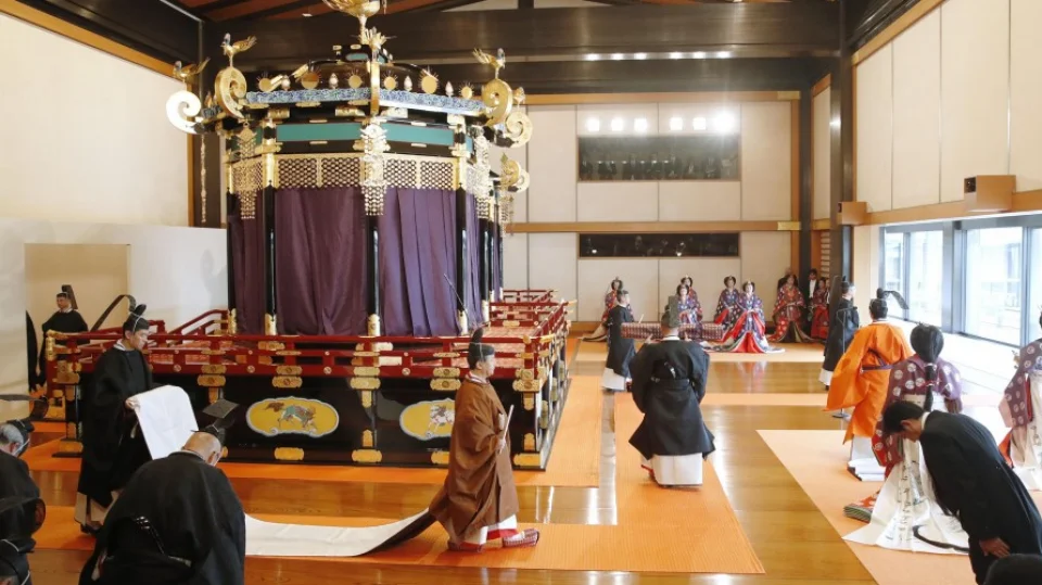 IN PHOTOS: Japanese Emperor Naruhito's enthronement ceremony