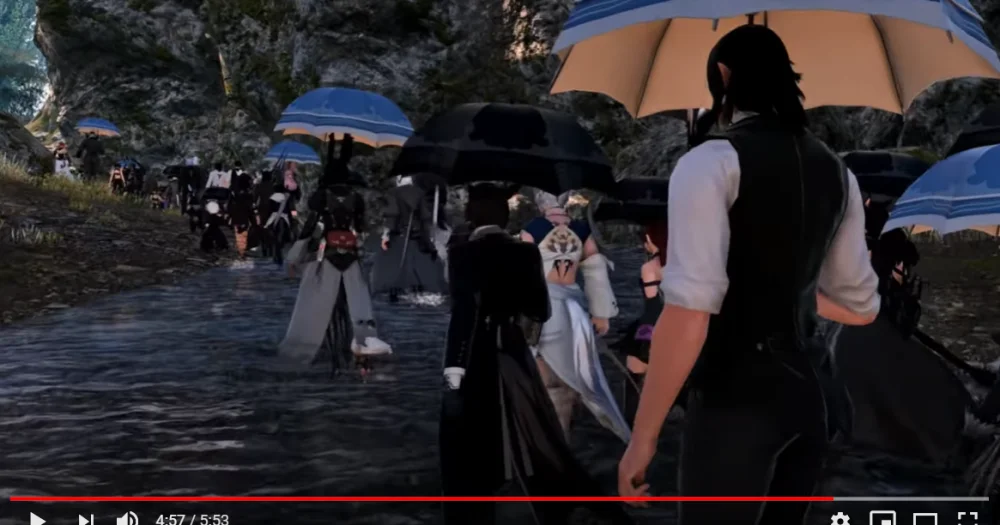 Final Fantasy funeral procession for coronavirus victim draws hundreds for online goodbye【Video】