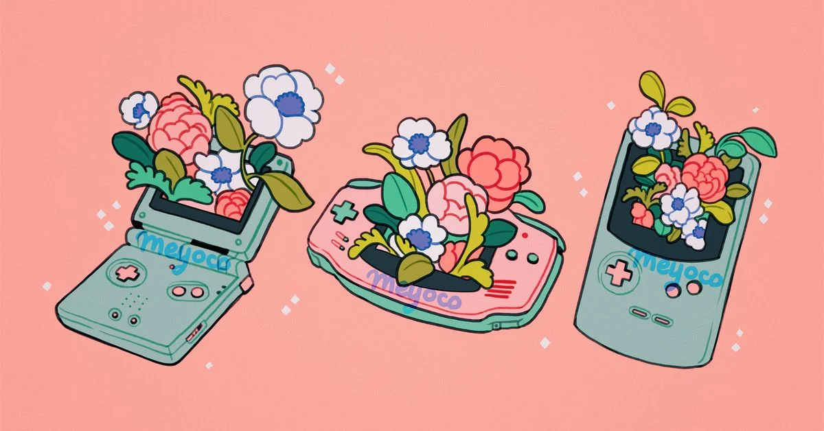 How artist Meyoco built an online business with pastel florals and magical girls