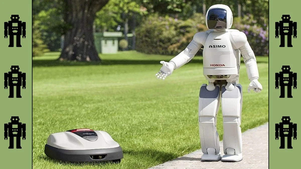 Robot Lawn Mower Unleashed on Tokyo