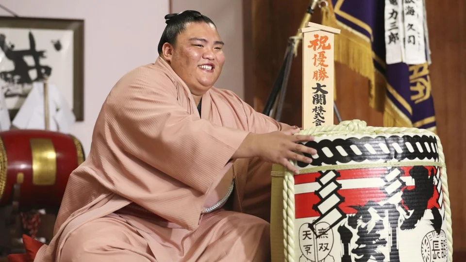 Sumo: Mitakeumi on cloud nine after winning 2nd title at Autumn meet