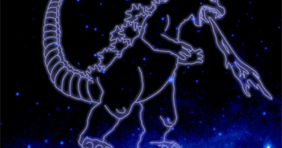 Godzilla constellation recognized by NASA as King of the Monsters claims a corner of space