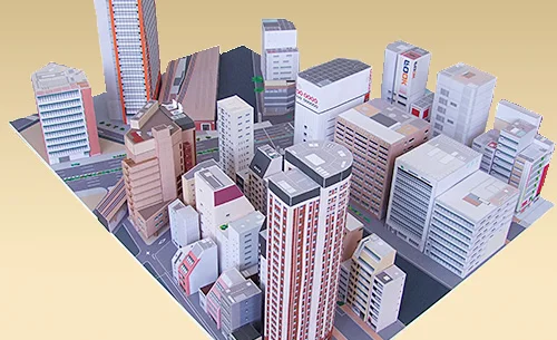 Cancelled your trip to Tokyo? Free papercraft download lets you build Akihabara in your own home