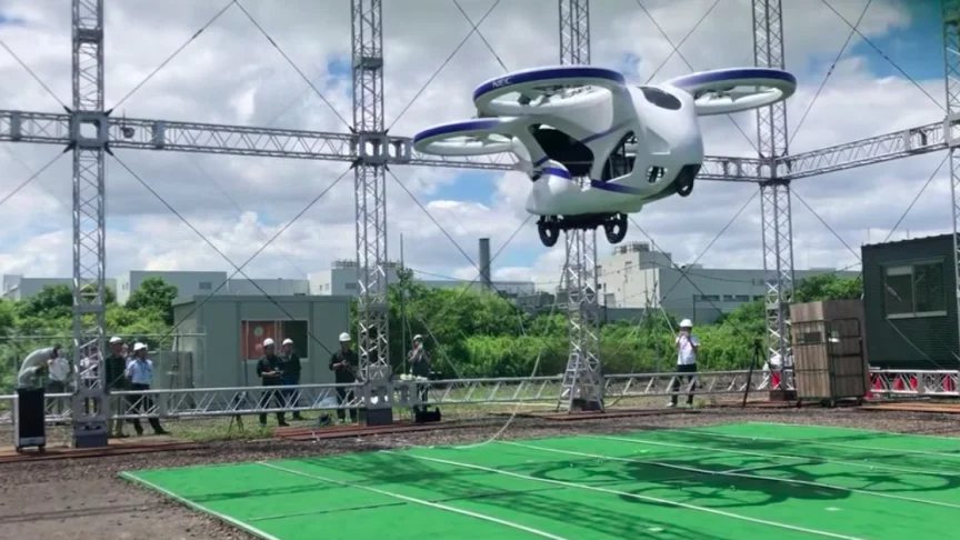 The Future of Flying: A Japanese Flying Car Takes to the Skies