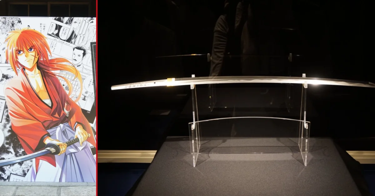Real-life Rurouni Kenshin reverse-blade katana, forged by master swordsmith, now on display【Pics】
