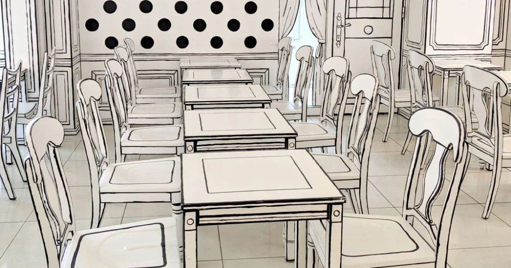 Tokyo’s amazing 2D Cafe looks like an illustration, but it’s an actual restaurant you can eat in!