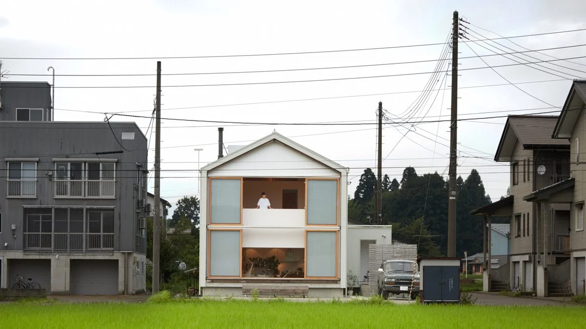 Takeru Shoji Architects designs Japanese home with "live-in foundations"