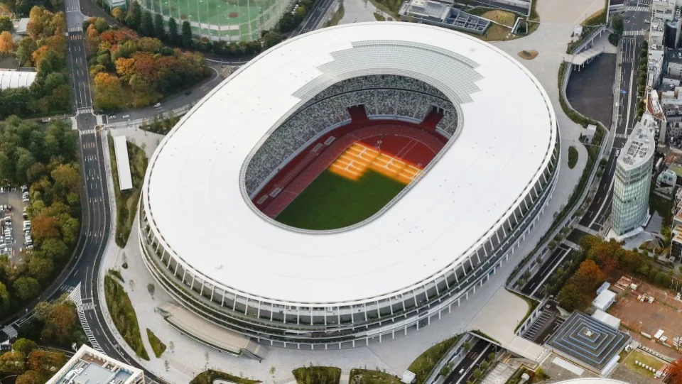 Olympics: Construction of Tokyo's new Olympic stadium complete