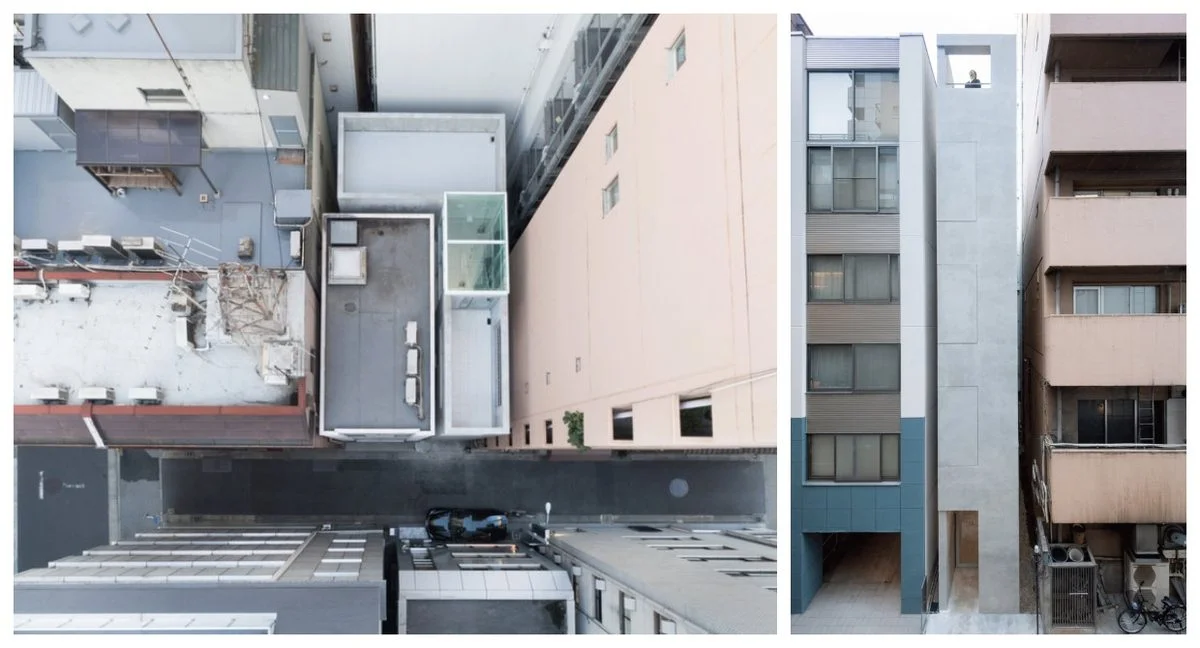 Ultimate Infill: A 2.7-meter Office Building Rises in a Ginza Alley