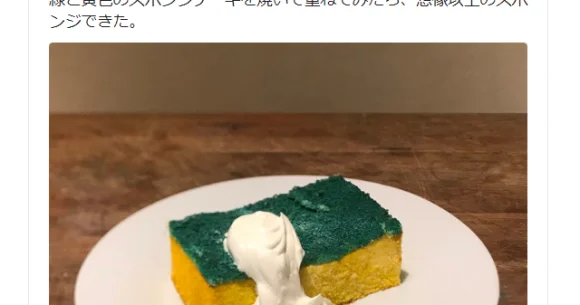 Forbidden snack? Japanese "sponge cake" looks way too much like the real thing
