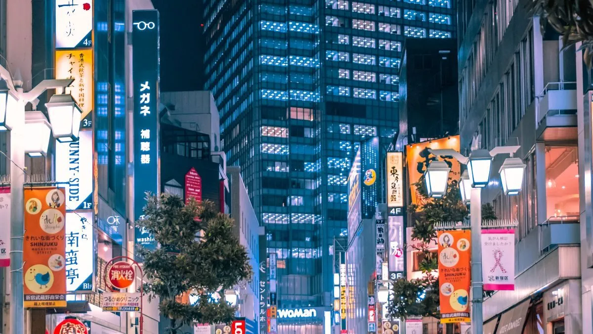 Light Up The Night. Tokyo, Japan.