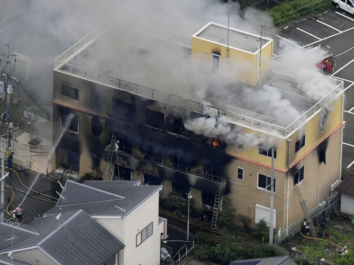 Kyoto Animation fire: At least 33 dead in arson attack by man yelling ‘you die’