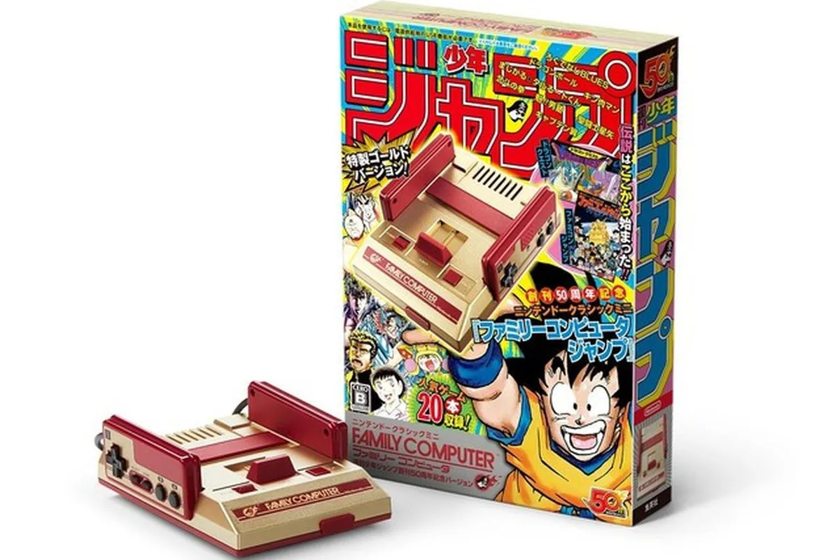 Nintendo is making a special edition Famicom Mini loaded with manga games