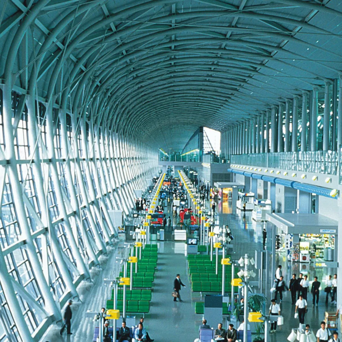 Renzo Piano's Kansai airport has a mile-long high-tech terminal