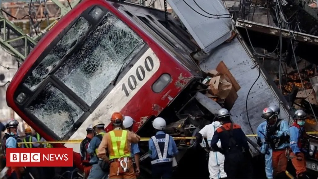 Driver killed and dozens injured in Japan train crash