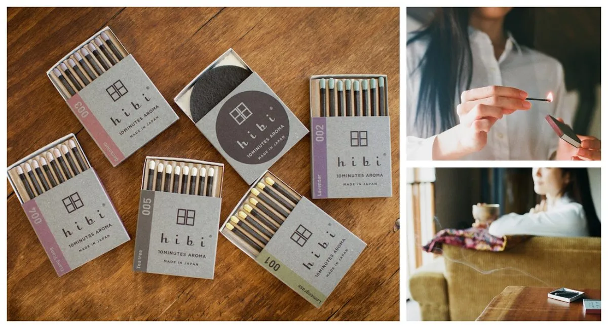 Hibi Combines Incense and Matches into One