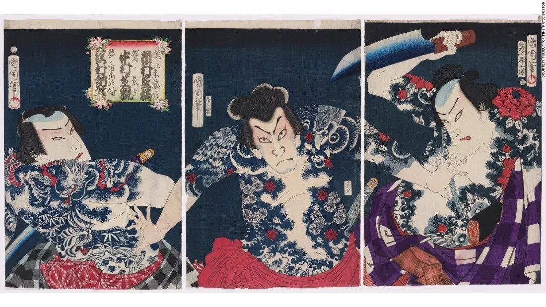 How Japanese prints inspired a tattoo frenzy