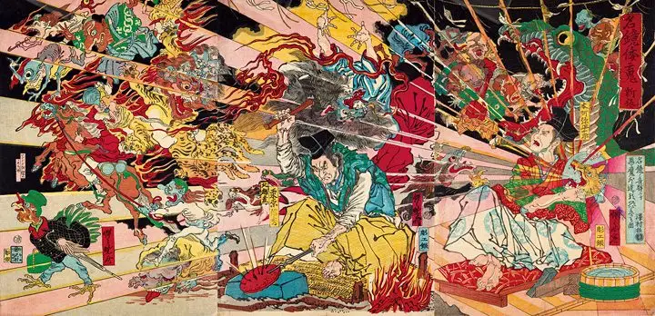 The Eccentric Artwork of Kawanabe Kyosai