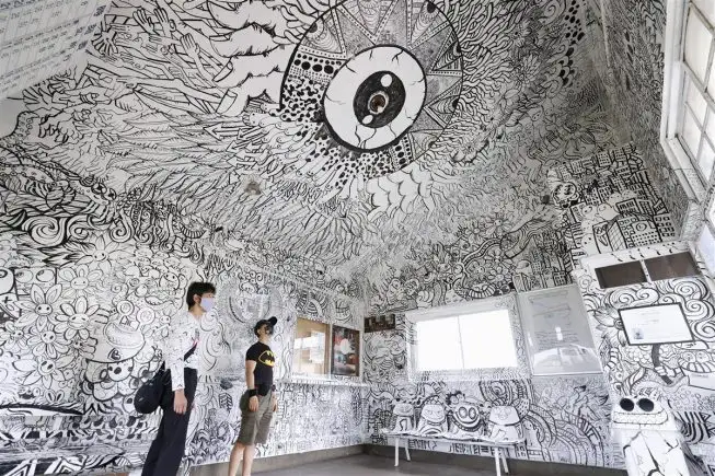 Artist Transforms 70-Year Old Countryside Train Station into Immersive Art Installation