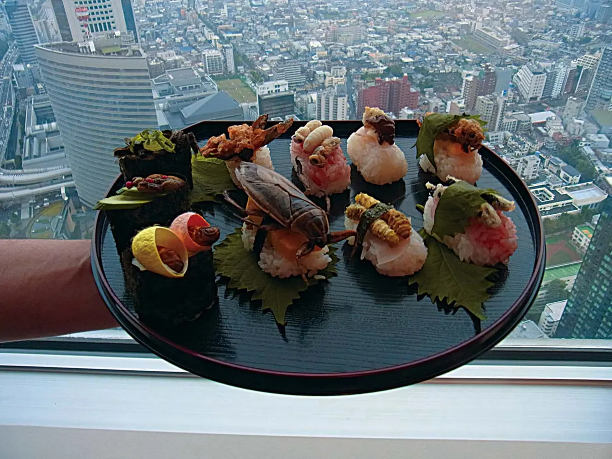 CRISPY, CRUNCHY, CRAWLY: EATING BUGS IN JAPAN