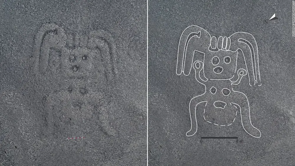 143 ancient sand carvings discovered in Peru