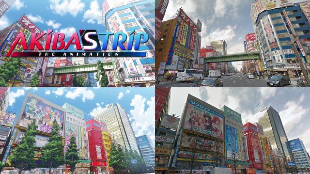 Anime vs. Real Life – “Akiba's Trip The Animation”