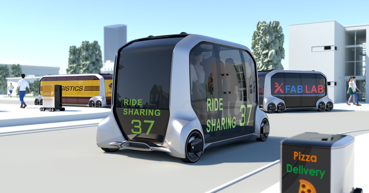 Toyota’s ‘e-Palette’ is a weird, self-driving modular store on wheels