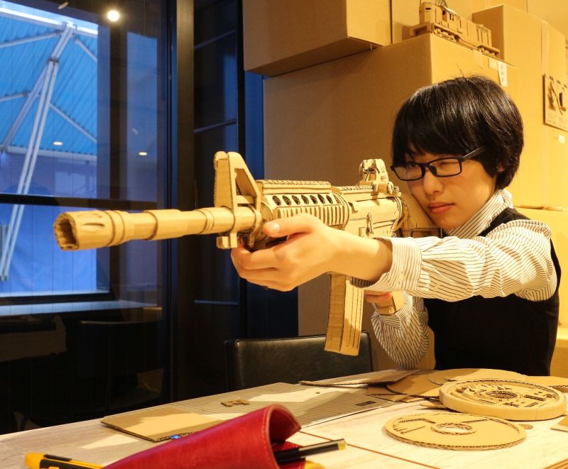Incredible Cardboard Creations From Japan