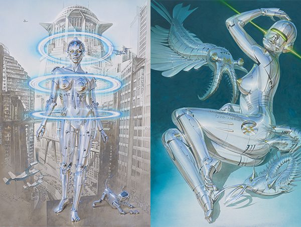 Exhibition of new works by Hajime Sorayama