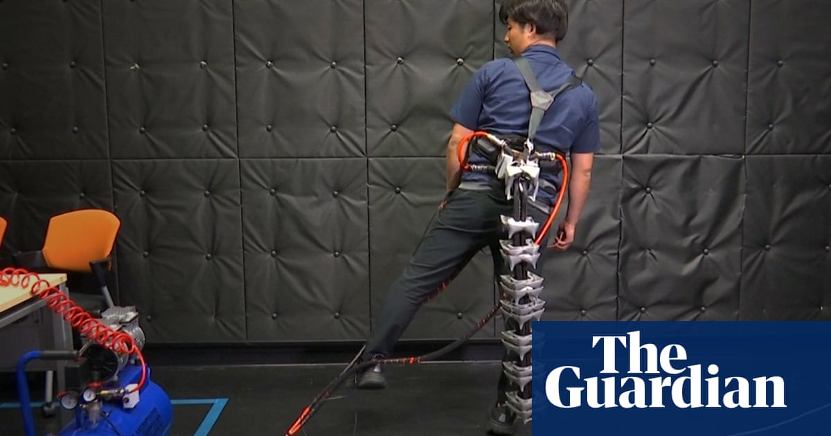 Japanese researchers build robotic tail – video