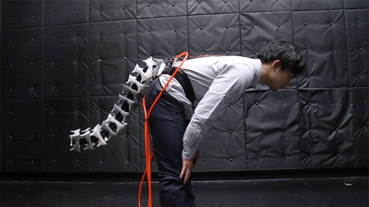A Wearable Robotic Tail Turns Anyone Into a Furry With Improved Balance