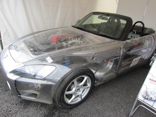 See-Through Honda S2000 Surfaces at Owner's Meeting in Japan