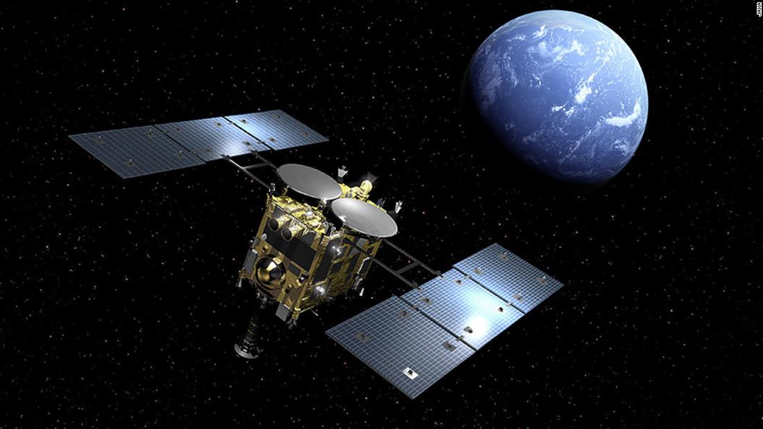 A Japanese spacecraft is coming back to Earth with samples from a nearby asteroid