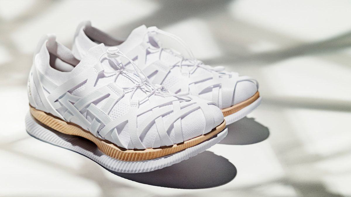 Kengo Kuma designs his first ever trainer for Asics