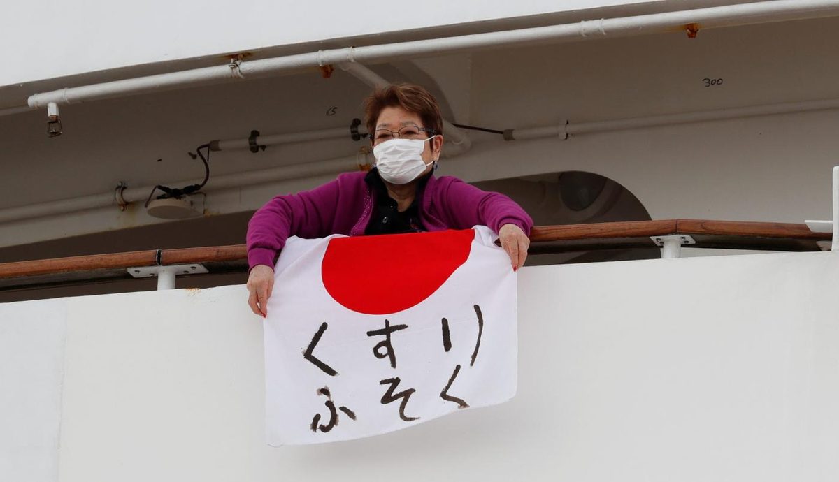 The place with the most novel coronavirus cases outside of China is a cruise ship in Japan