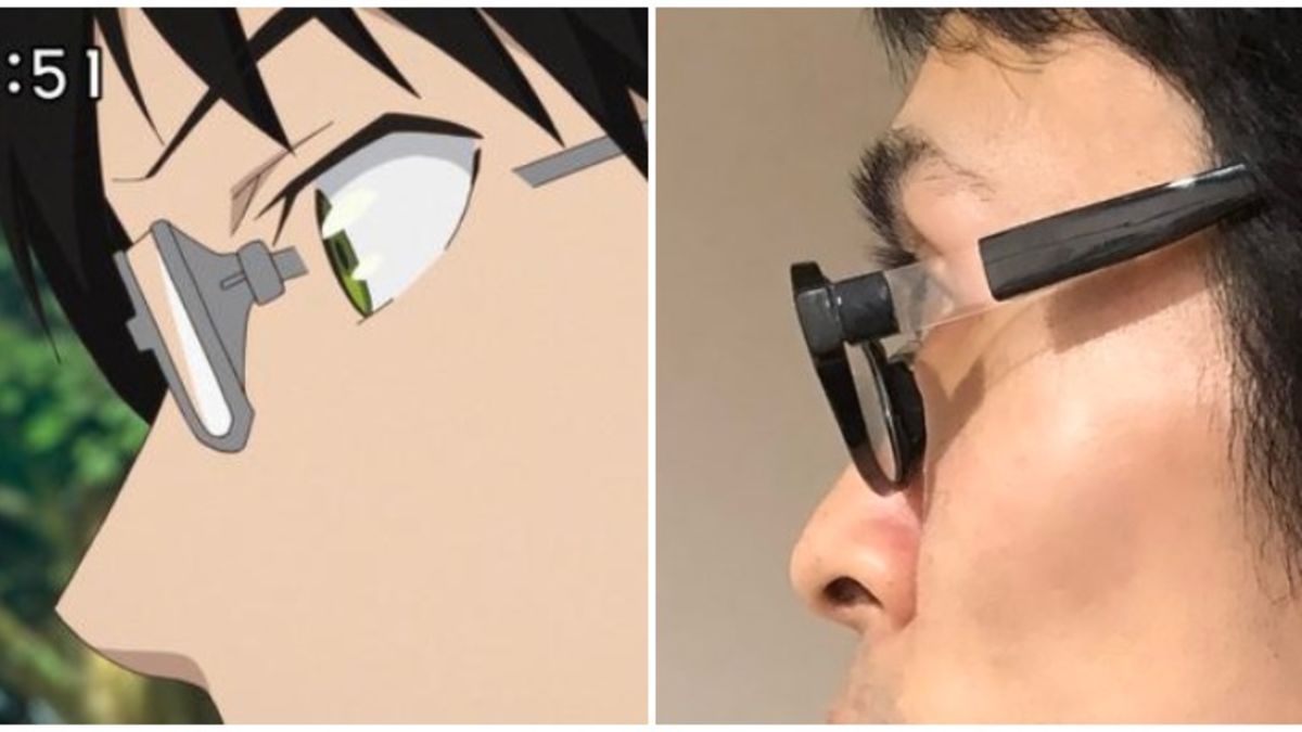 Anime Trope For Glasses Made Real