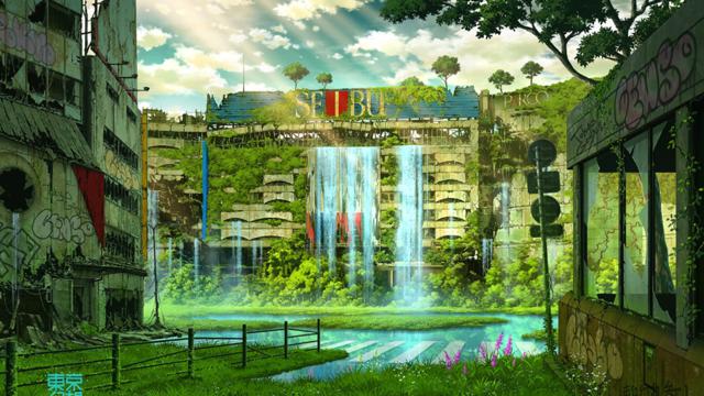Tokyo In Ruins Makes For Hauntingly Beautiful Art