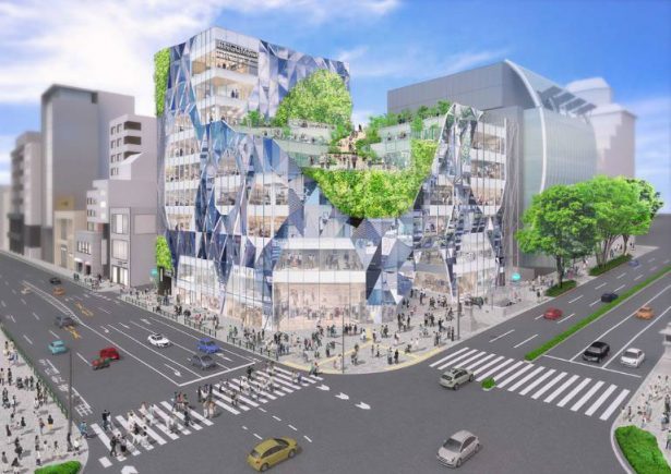 New Large Scale Structure Planned For Jingumae Crossing in Harajuku